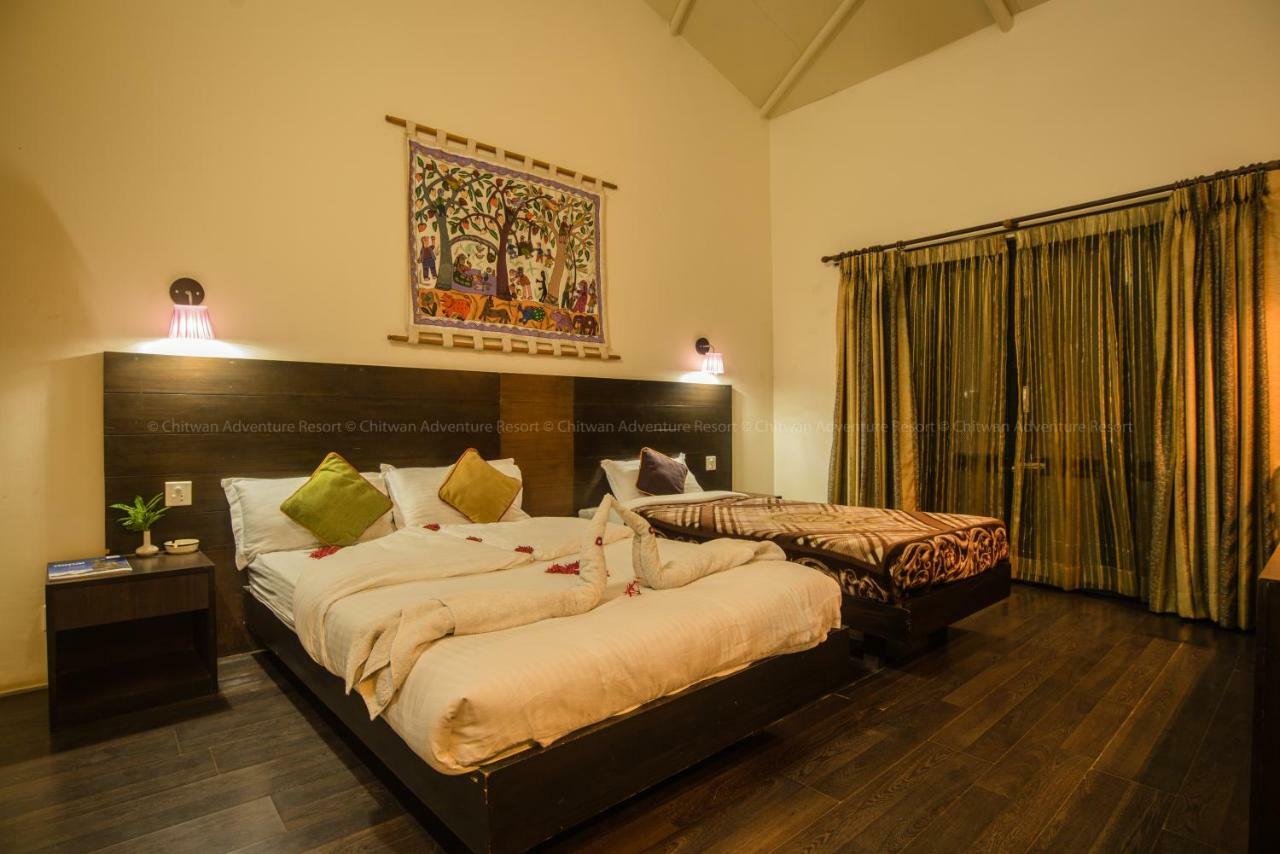 סאורהה Chitwan Adventure Resort מראה חיצוני תמונה